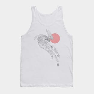 Phoenix and red sun Tank Top